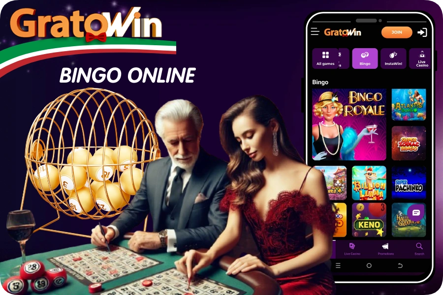 Bingo online in Gra To Win