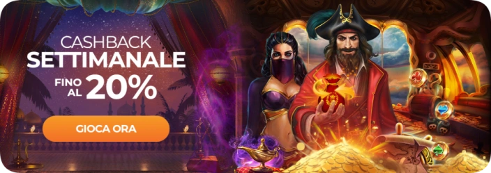 Cashback settimanale fino al 20% su Grato Win Casino per recuperare perdite e continuare a giocare con bonus VIP e promozioni attive ogni settimana